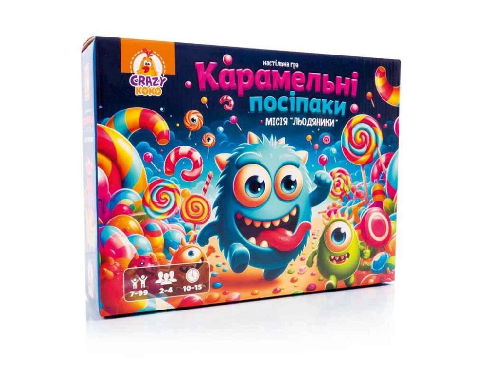 Гра настільна Карамельні посіпаки маршрутна VT8055-45 ТМ VLADI TOYS Київ - фото 1