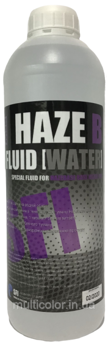 Рідина для генераторів туману Haze "B" Fluid Water 1л Київ - фото 1