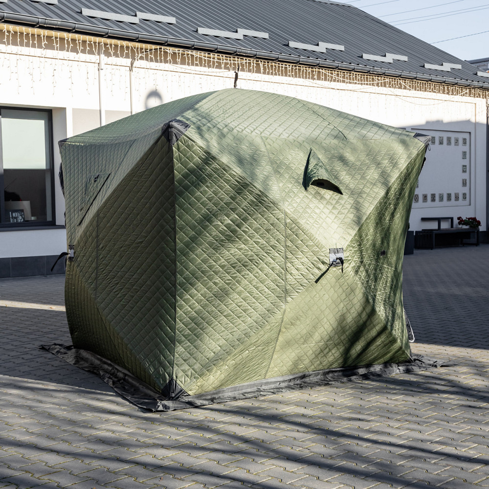 Утепленная зимняя палатка 