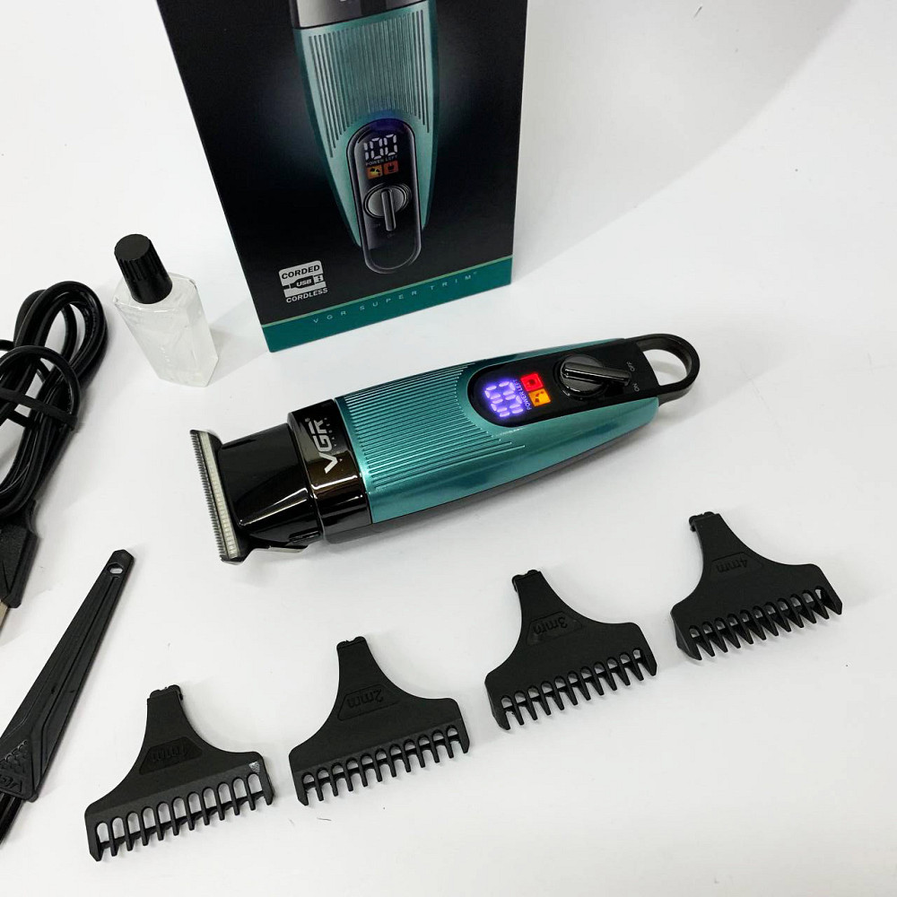 Хороші машинки для стрижки волосся для дому VGR Професійна машинка стрижки волосся в салон HC-13 Львів - фото 3