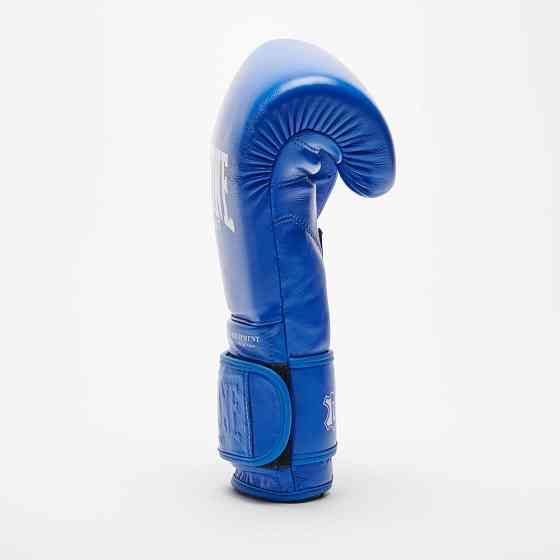 Боксерські рукавиці Leone GN111 THE GREATEST Blue 16 унцій (бинти 4 м. в комплекті) Кам'янське