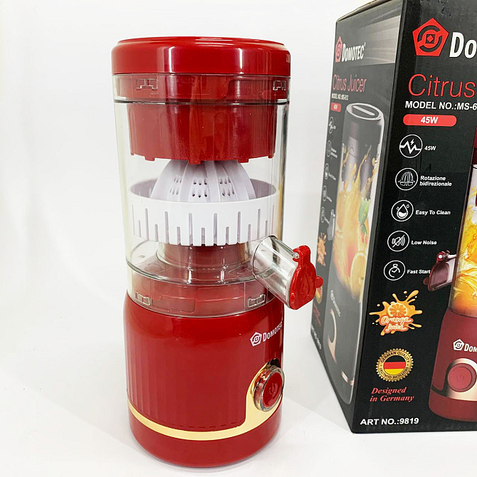 Соковыжималка для яблок и моркови Domotec, Аппарат для приготовление сока Соковыжималка томатов ZT-58 Одесса - изображение 6