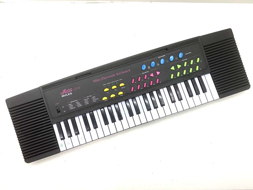 Синтезатор Limo Toy дитячий з мікрофоном та USB 44 клавіші Чорний (3738) Чернігів - фото 4