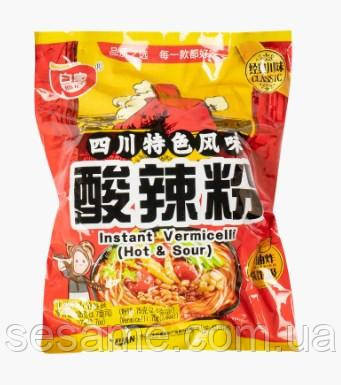 Картофельно-кукурузная лапша с овощами и пряными специями Hot & Sour BAIJILA 105 г Харьков - изображение 1