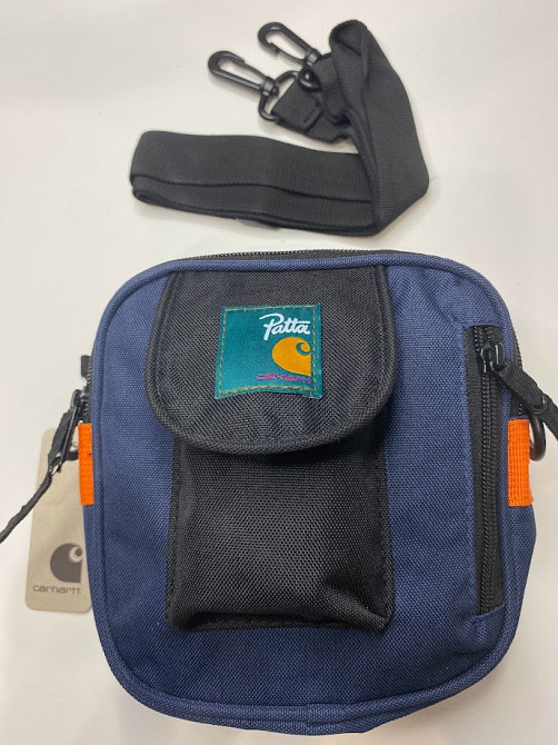 Сумка Carhartt 17х17х7 черный Синий/черный Киев - изображение 2