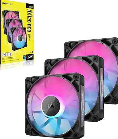 Вентилятори Corsair RX 120 MAX RGB STARTER KIT 1 шт. NEW! Харків