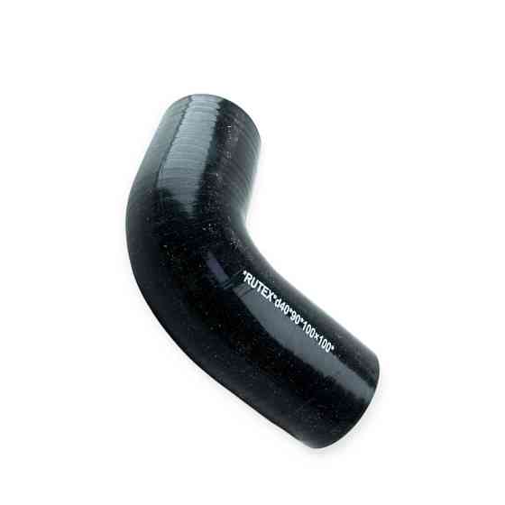 Патрубок кут d-40 L-100*100 90град. силікон універсальний Мукачево