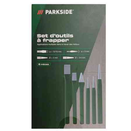Набір ударних інструментів Parkside Set D'outils à Frapper 6 шт Полтава