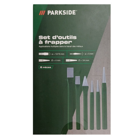 Набір ударних інструментів Parkside Set D'outils à Frapper 6 шт Полтава - фото 1