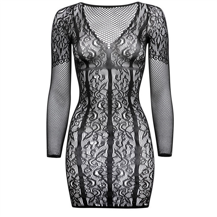 Мини платье Long Sleeve Mini Dress one siz Sex Aura Киев - изображение 6