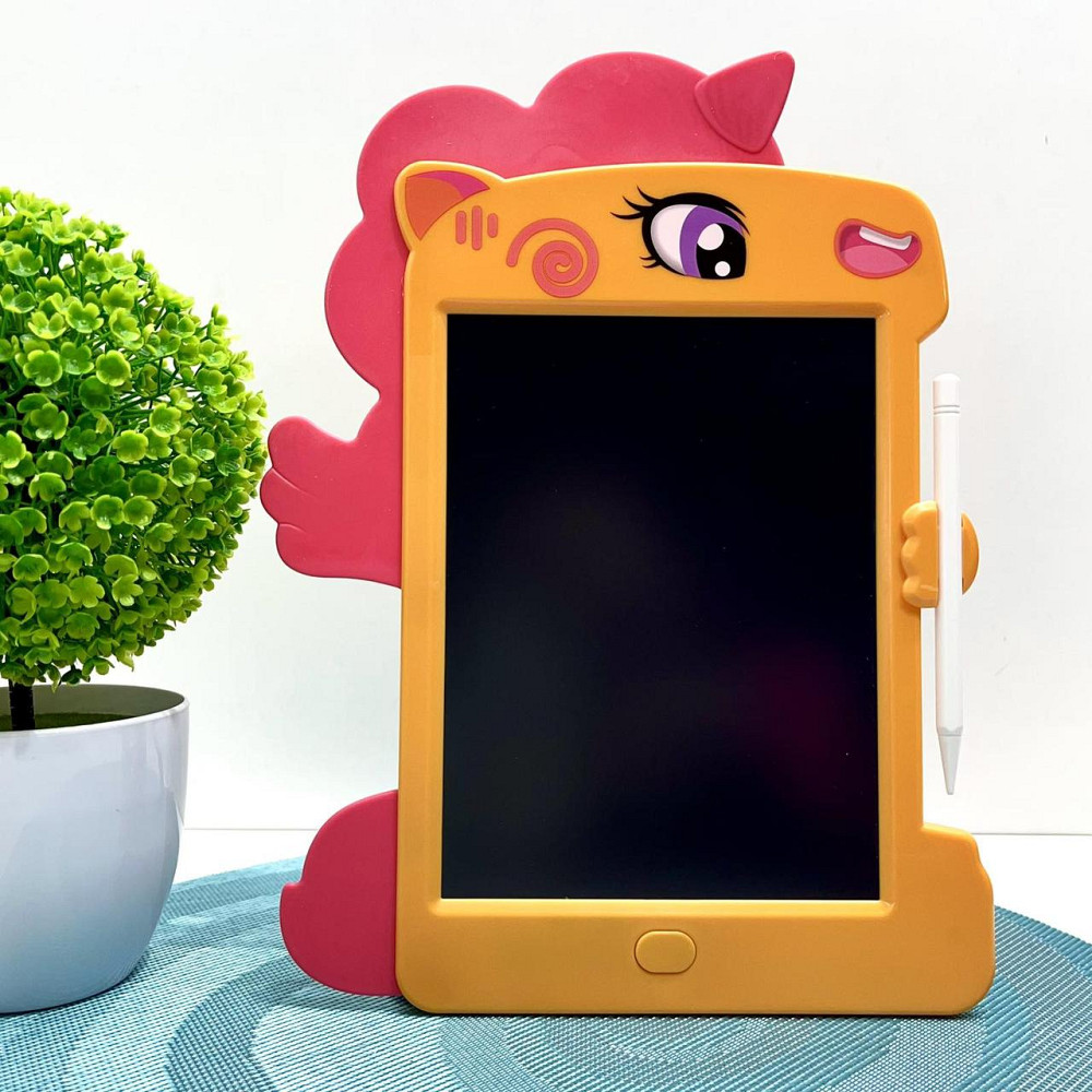 Планшет графічний LCD для малювання Казковий поні Помаранчевий (SK0059) Чернигов - изображение 1