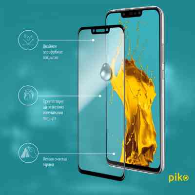 Стекло защитное Piko Full Glue Huawei P Smart Plus (1283126487880) Винница