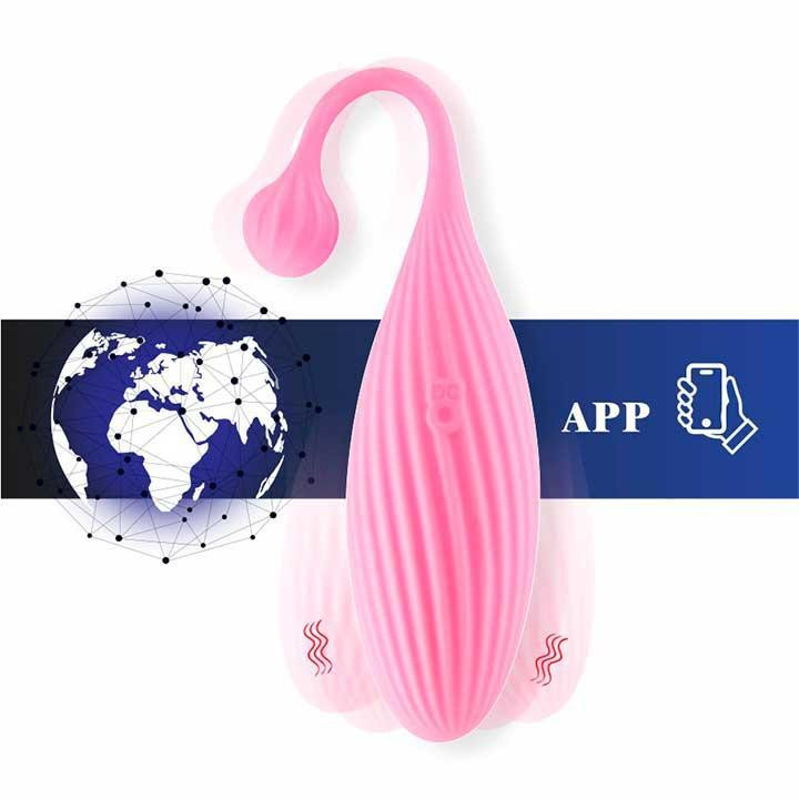 Смарт віброяйце з дистанційне керуванням вібратор SVAKOM Primo Wine для жінок 15,8 см Чорний Вінниця - фото 9