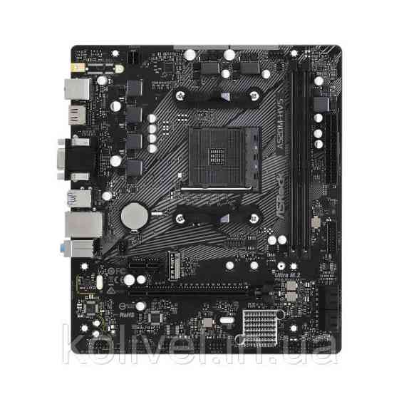 ASRock A520M-HVS (AM4/A520, 2*DDR4, PCIex16, D-Sub/HDMI, 4xSATAІІІ, M.2, GLan, 8ch, mATX) (A520M-HVS) Киев