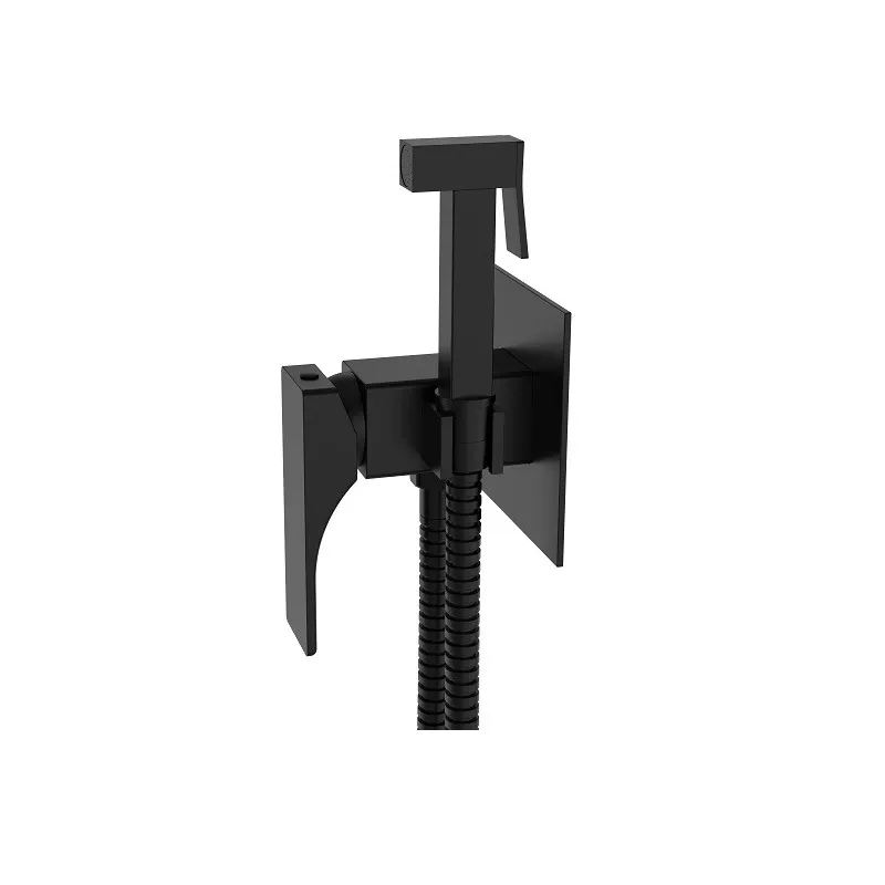 Черный смеситель для гигиенического душа Koer KB-23010-05 (модель KR3497) Харьков - изображение 1