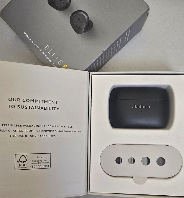Наушники JABRA Elite 85t Titanium Black. Харьков - изображение 1