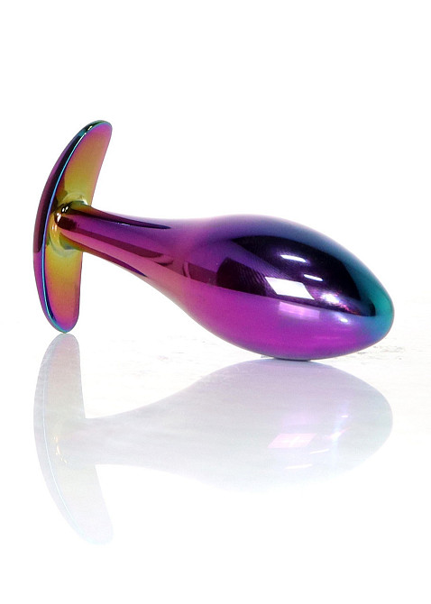 Анальная металлическая пробка Plug-Jewellery Multicolour PLUG- Clear L Sex Aura Киев - изображение 9