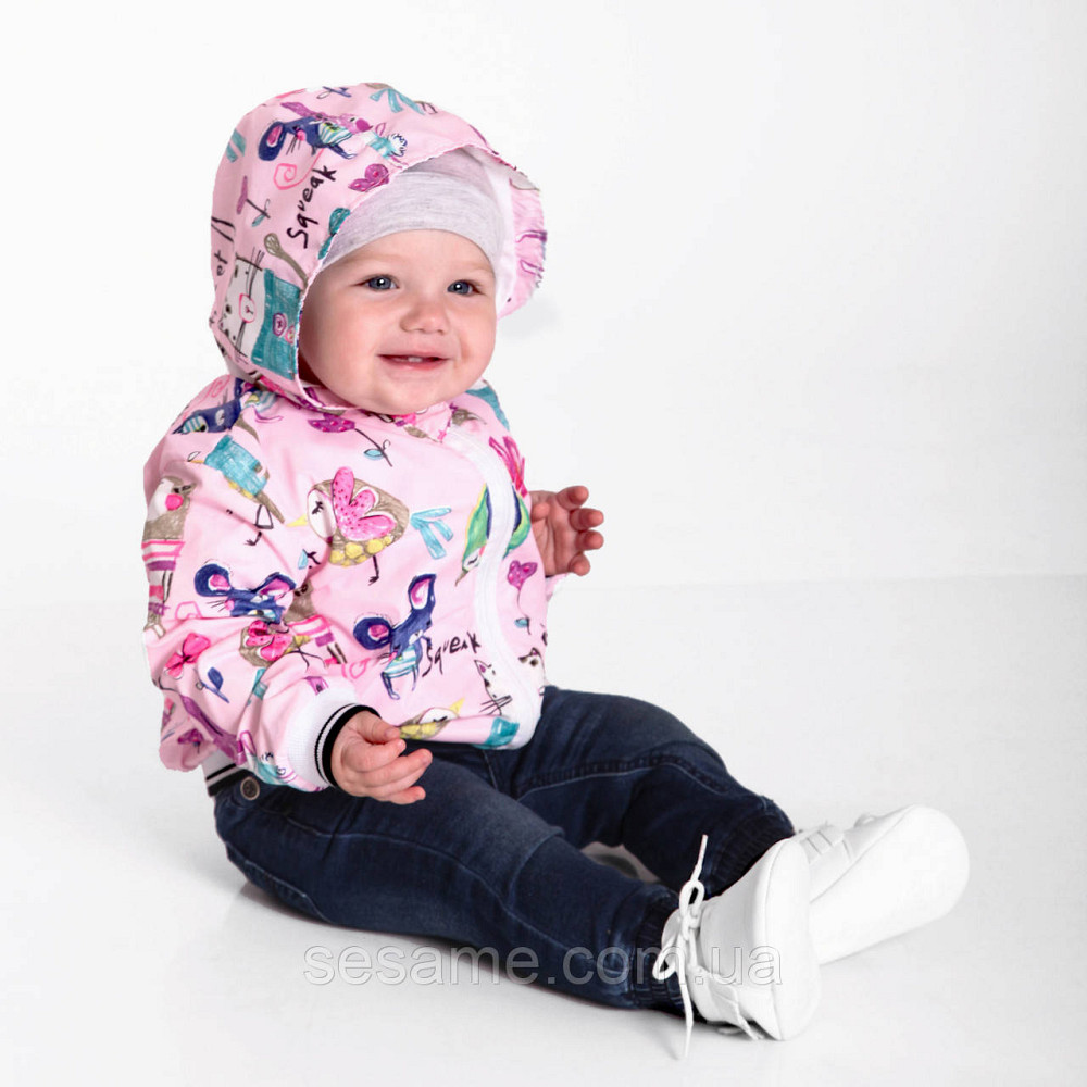 Дитяча Вітровка Малюнки на Розовому Харків - фото 1