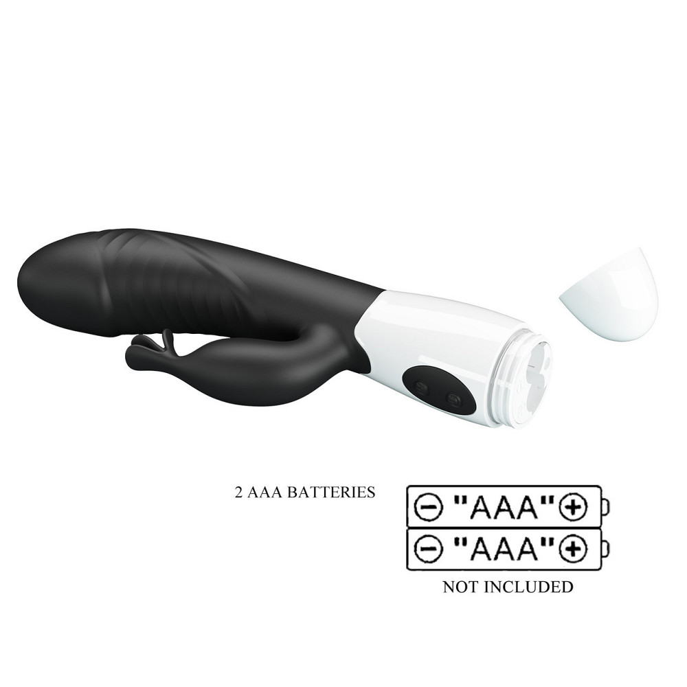 Вибратор - Pretty Love Rasmussen Dual Vibrator Black Sex Aura Киев - изображение 7