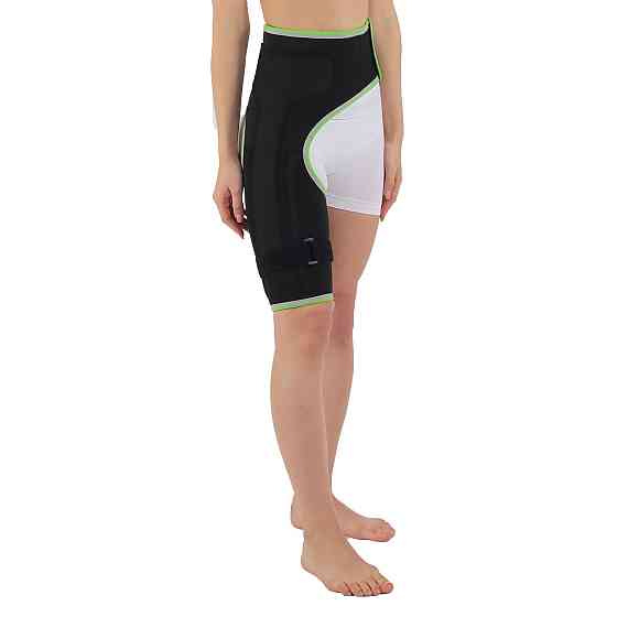 Фиксатор бедра, бандаж для бедра неопреновый, Корсет тазобедренного сустава на правую ногу, Размер M Каменец-Подольский