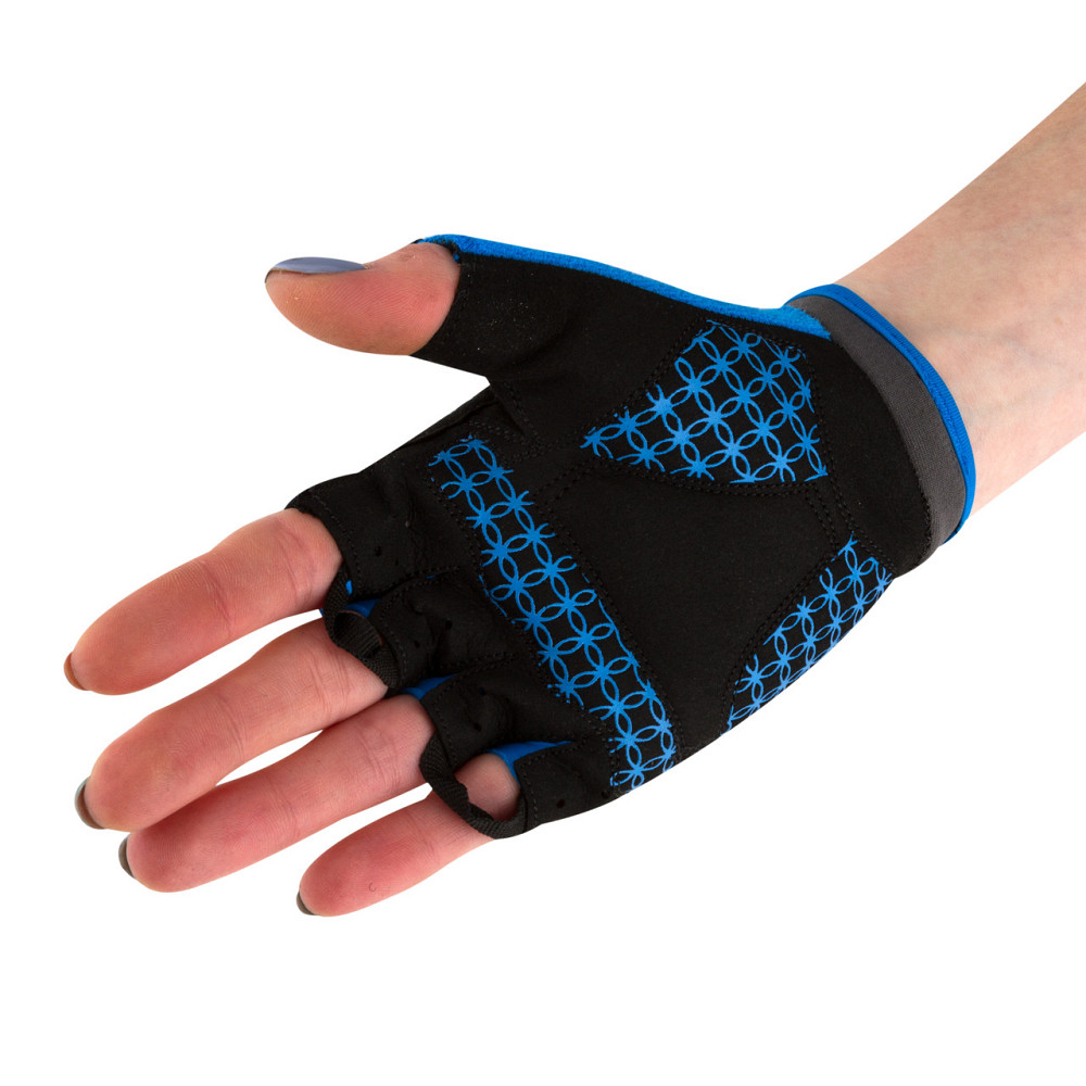 Велорукавички жіночі PowerPlay 5284 D Блакитні XS Луцьк - фото 2