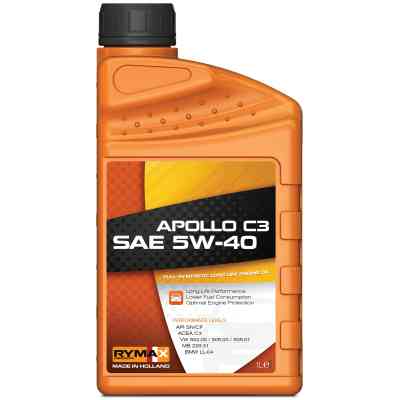 Моторна олива RYMAX Apollo C3 5W-40, 1л. Вінниця