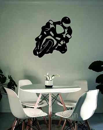 Декоративное настенное Панно «Мотоцыкл» Декор на стену Киев