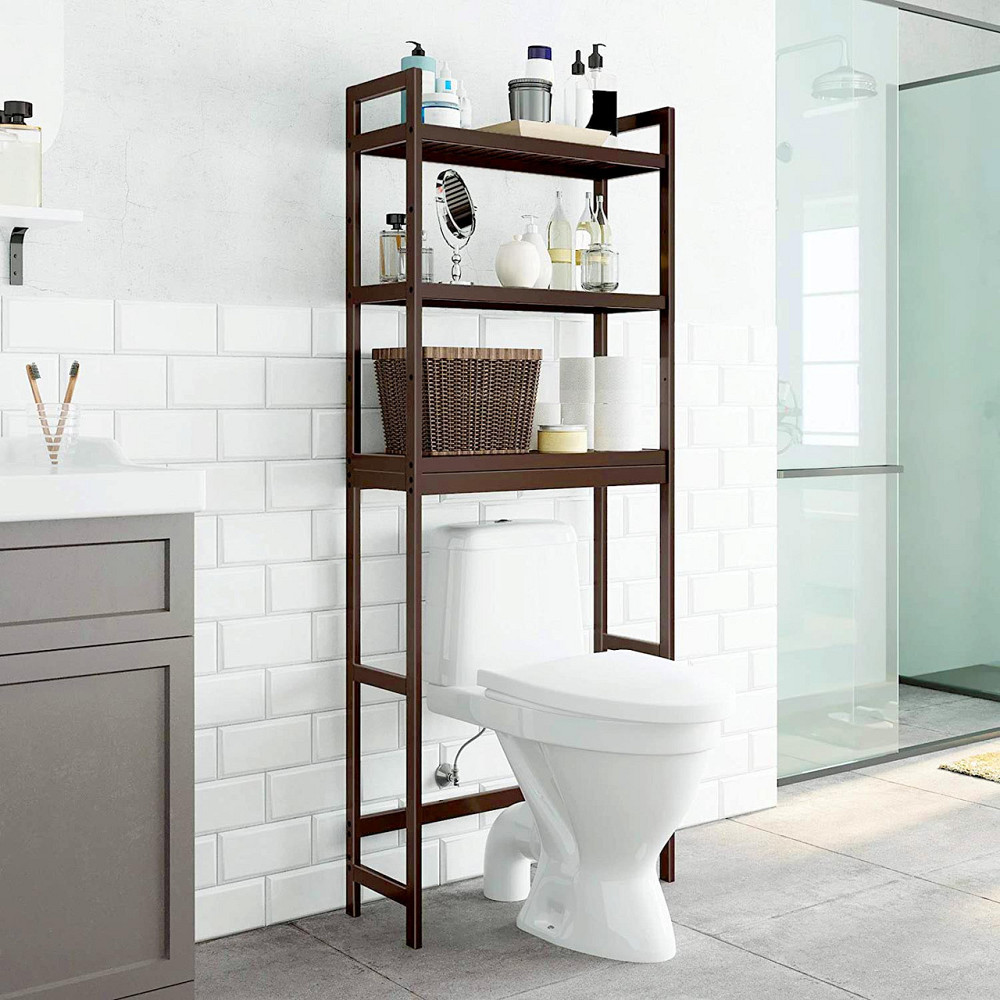 Стелаж над унітазом "Рамта" капучино Миколаїв - фото 1