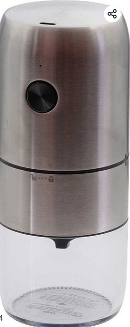 Электрическая кофемолка с регулировкой помола и зарядкой Type-C,ins564 Киев - изображение 4