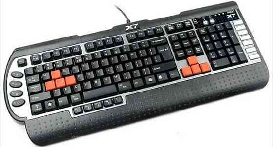 Клавиатура A4Tech X7-G800 Black с дополнительным USB Киев
