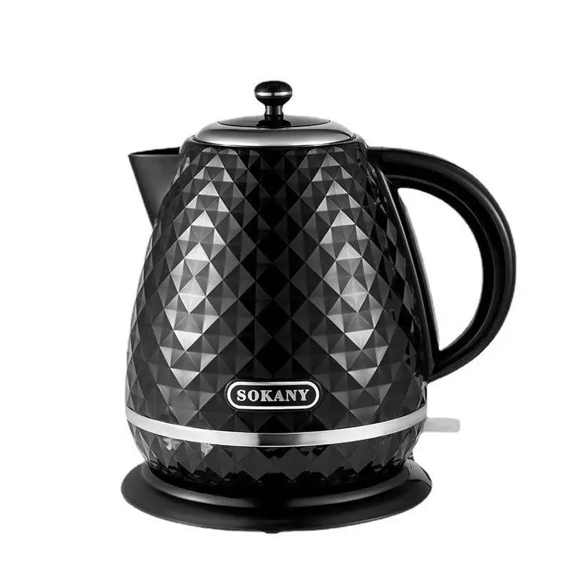 Електрочайник Sokany 1,7 л дисковий з автовідключенням 2200 Вт Чорний SK-1032B Коломия - фото 1