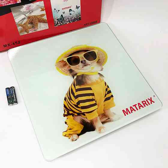 Весы для определение массы тела MATARIX MX-452 180 кг, Весы электронные напольные для дома EB-72 Львов