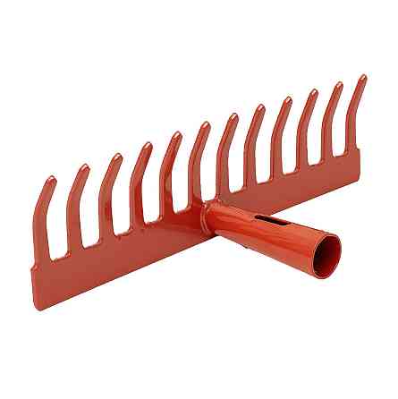 Граблі садові прямі 12 зубів 290×83мм зварне кріплення GRAD (5051795) Рівне