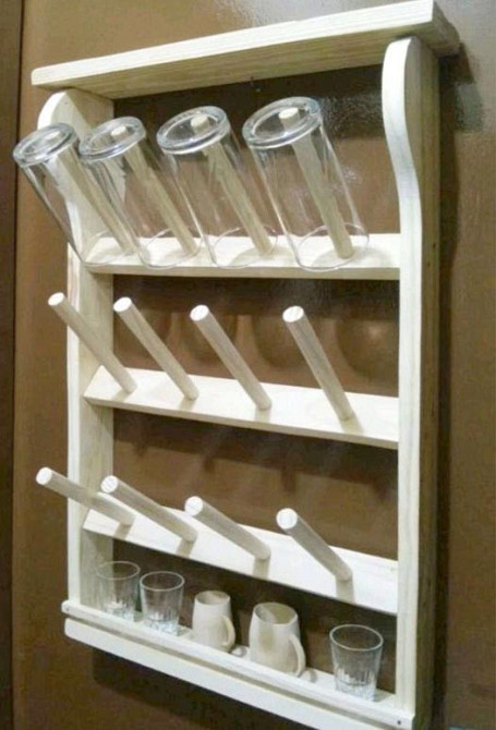 Полиця для келихів "Лайпонт" зефір Миколаїв - фото 1