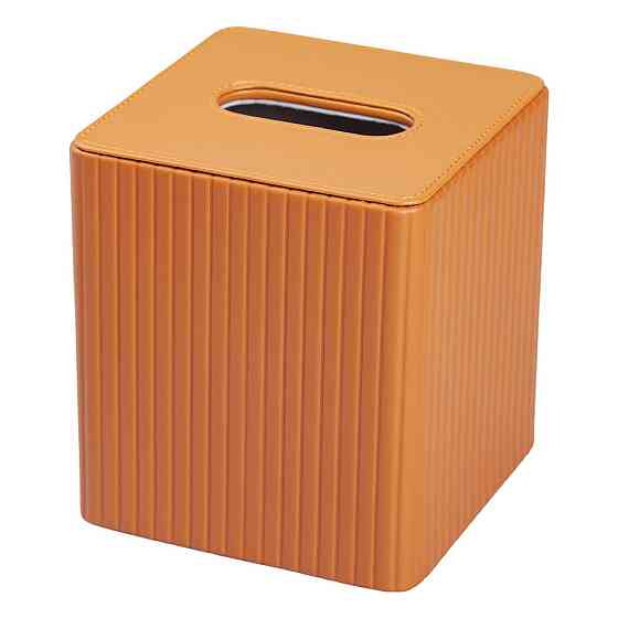 Коричневая салфетница из эко-кожи для кафе и ресторанов Киев