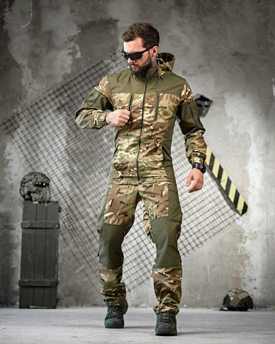 Тактический костюм горка олива + термо в подарок ПП7858 Одесса - изображение 3