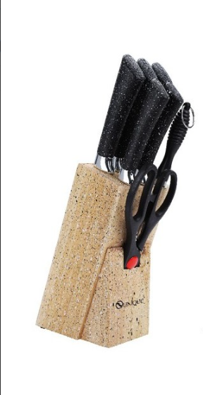 Набор ножей UNIQUE UN-1837 – 6 предметов из нержавеющей стали. Стильный дизайн, острота и долговечность для ва Одесса - изображение 4