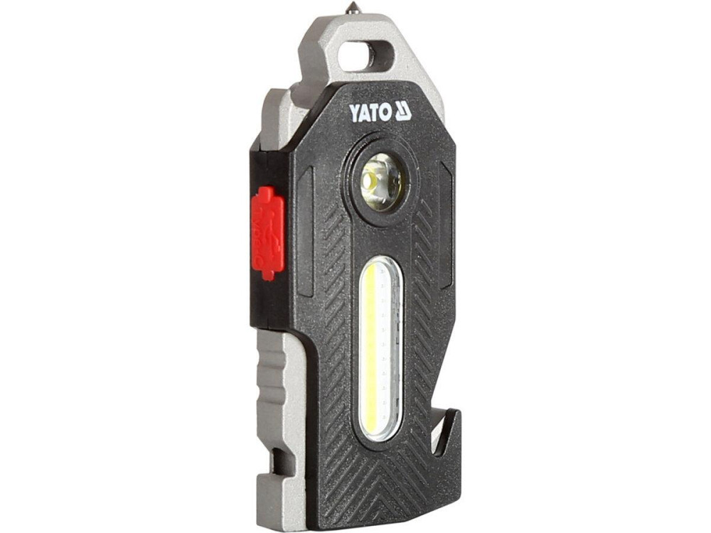 Ліхтар діодний багатофункц 6в1 YATO акумул. Li-Ion 3.7V 350 mA, освітл.- 400/ 200/ 50/ 35 Lm 8 режи Одесса - изображение 1