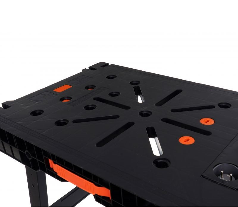 Портативний верстак складаний з розетками до 500 кг Kraft&Dele (KD10746) Нововолинськ - фото 9