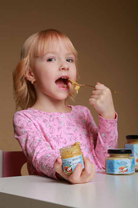 Крем мед суфле мигдаль з кокосом 130 грамів Одеса - фото 7