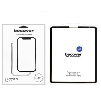Скло захисне BeCover 10D Apple iPad Pro 12.9 2020/2021/2022 Black (710574) Вінниця - фото 1