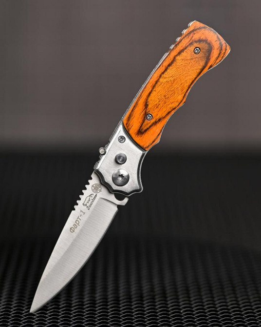 Ніж викидний wood ВТ6954 Одеса - фото 1