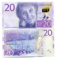 Швеція / Sweden 20 kronor (2007-2011) Pick 63с UNC Полтава - фото 1