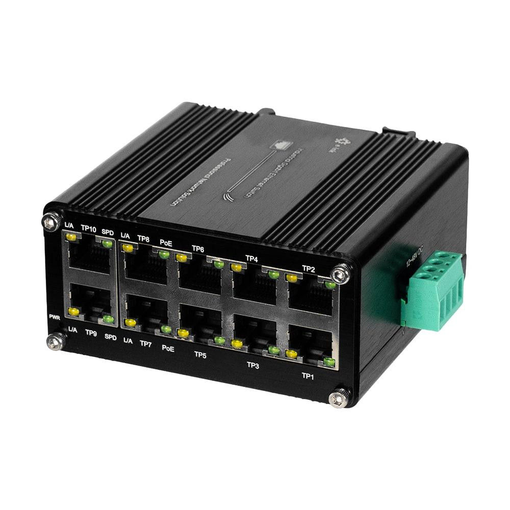 PoE-комутатор 10-портовий E-LINK LNK-IMC010GPB з 8 портами PoE (73-00155) Київ - фото 8