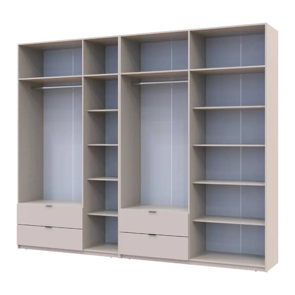 Шкаф для одежды Doros Лукас Кашемир 3+4 ДСП 295х50х240 DRS-011717 (42005124) Днепр - изображение 3