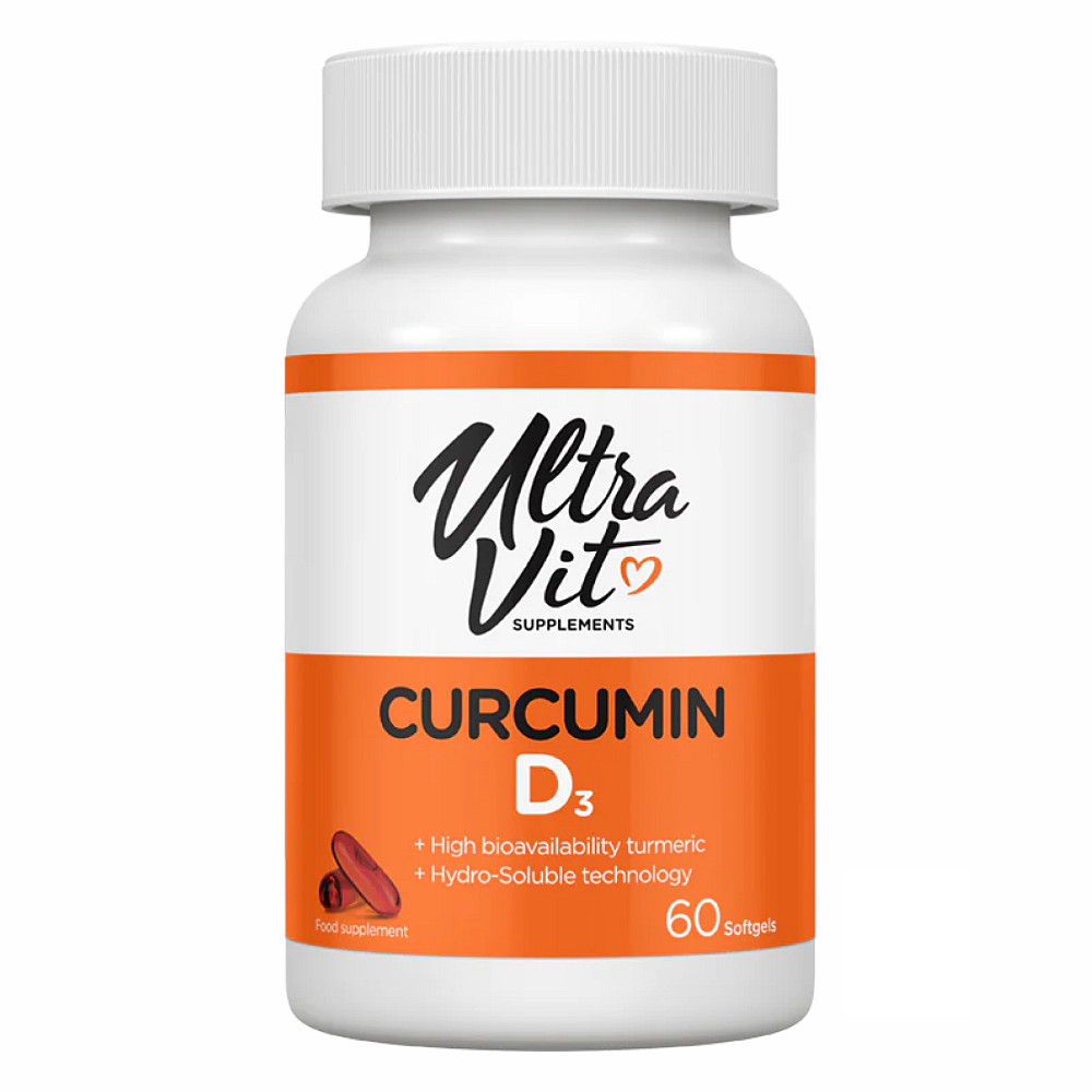Curcumin D3 - 60 softgels Луцьк - фото 1