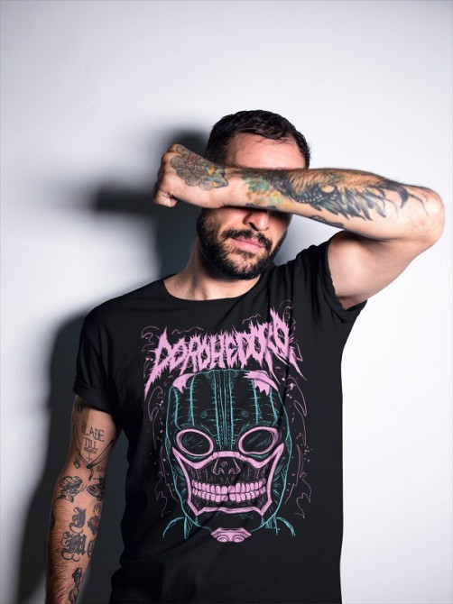 Футболка для хлопчика з аніме принтом Дорохедоро Схін Ебісу Ноі оверсайз (зріст від 165 до 180) Чорний AnimeJ0337m Дніпро - фото 2