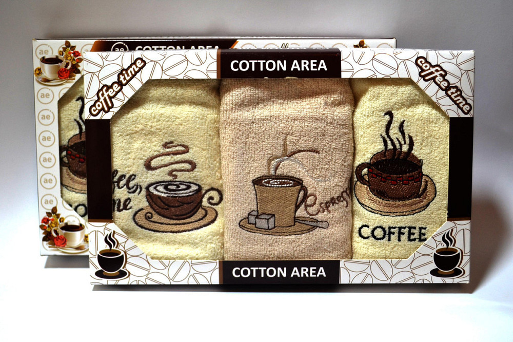 Набор из трёх кухонных полтенец. 30х45 см 100% Хлопок, Турция. Одесса - изображение 3