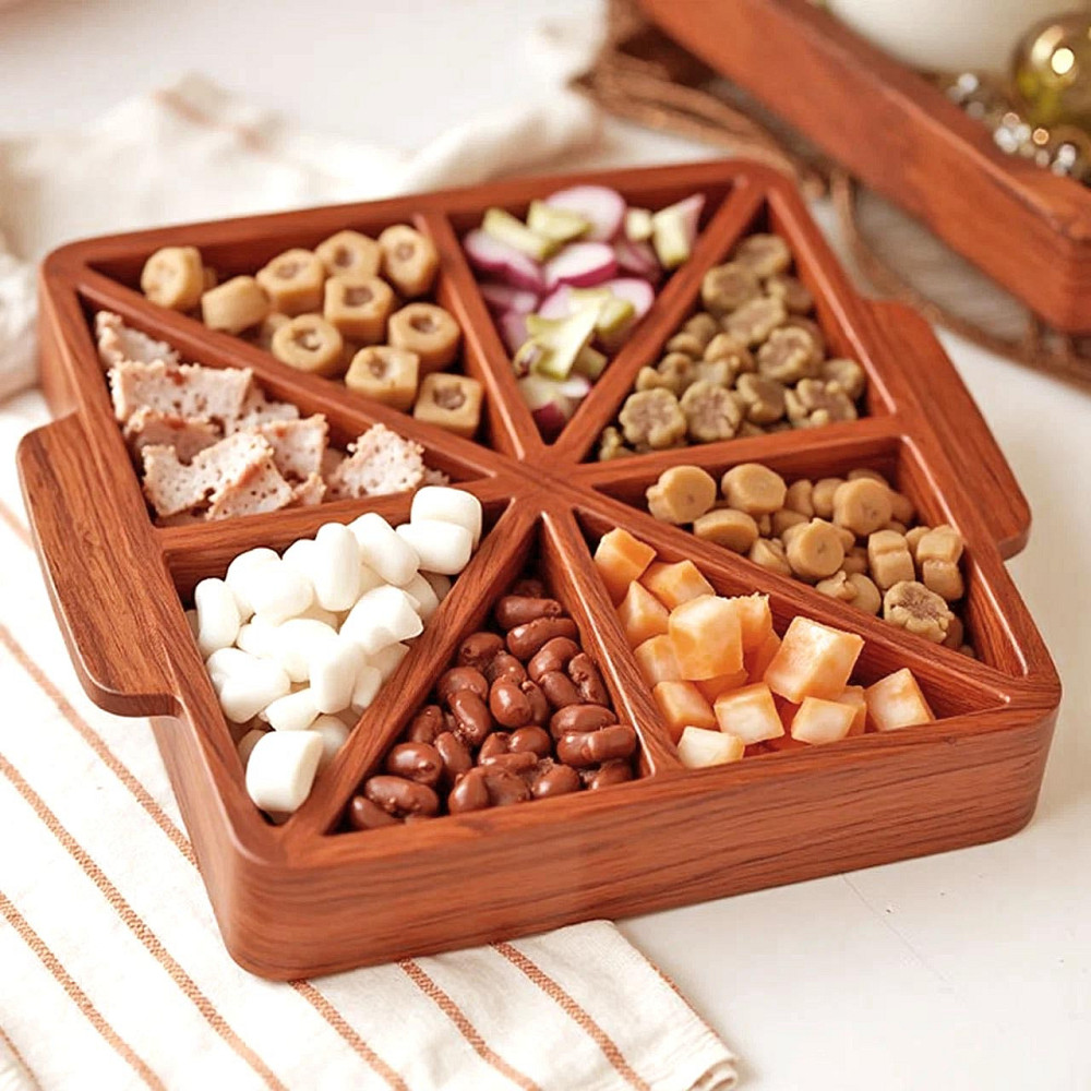 Менажниця дерев'яна "Чідорес" корал Миколаїв - фото 1