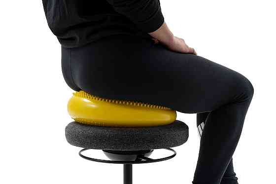 Балансувальна подушка Hop-Sport HS-R034BC жовта Київ